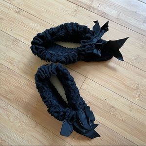 Vintage Knitted Slippers